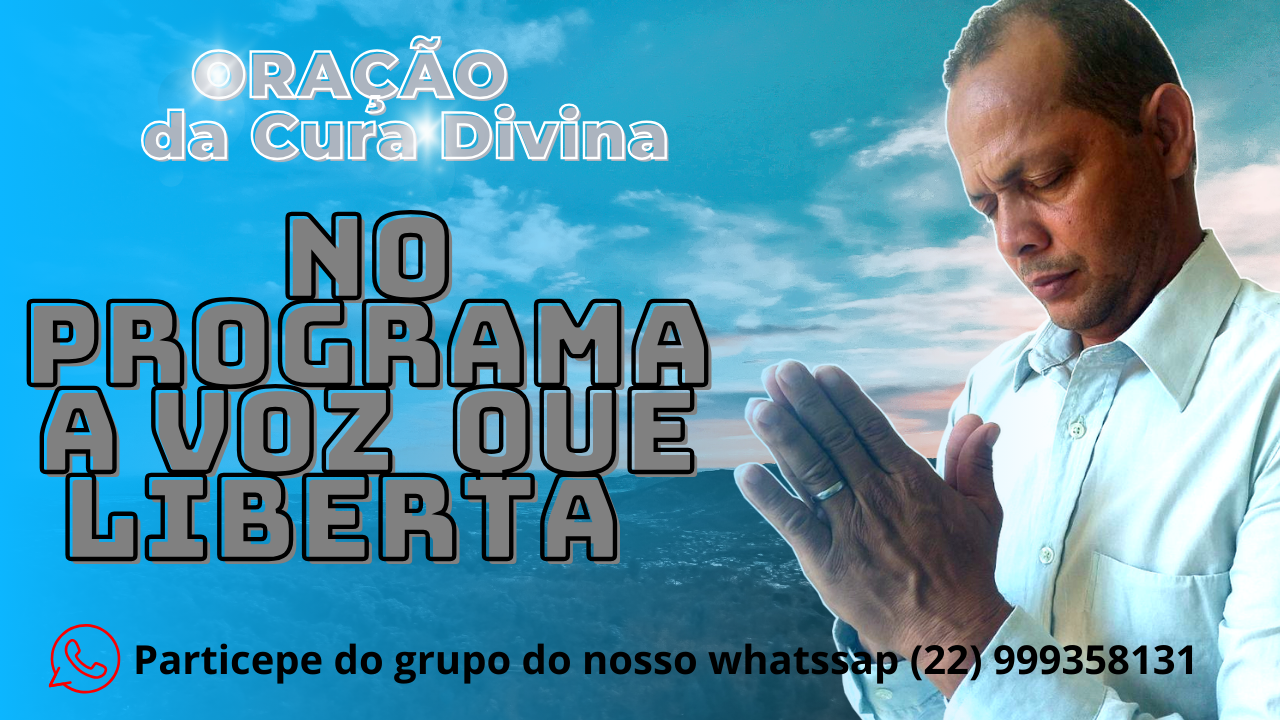Oração da manha a cura ao vivo agora